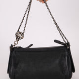 Chanel 2004 Caviar Perforated Pulley Shoulder Bag