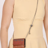 Loewe Calfskin Multicolor Anagram Trifold Wallet