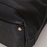 Chanel 2002 Caviar Acrylic Wood Chain Shoulder Bag