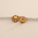 Chanel 1994 Medallion Clip-On Earrings