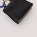 Hermès Tadelakt Micro Kelly Black Bag Charm GHW