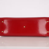 Dior 1997 Boxcalf Large Lady Dior with Strap