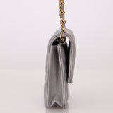 Chanel 2021 Grey Caviar COCO Cardholder on Chain