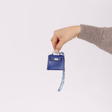 Hermès 2021 Bleu Electrique Tadelakt Micro Twilly Kelly GHW