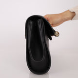 Gucci Leather Bamboo XL Clutch