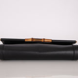 Gucci Leather Bamboo XL Clutch