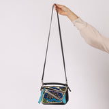 Limited Edition Loewe x William de Morgan Leather Embroidered Mini Puzzle