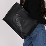 Chanel 1996 Calfskin Chunky Chain Tote 24K GP