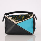 Limited Edition Loewe x William de Morgan Leather Embroidered Mini Puzzle