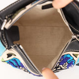 Limited Edition Loewe x William de Morgan Leather Embroidered Mini Puzzle