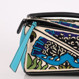Limited Edition Loewe x William de Morgan Leather Embroidered Mini Puzzle