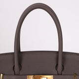 Hermès 2016 Etain Togo Birkin 30 GHW