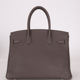Hermès 2016 Etain Togo Birkin 30 GHW