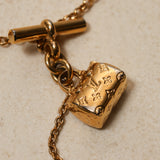 Louis Vuitton Monogram Speedy Pendant Necklace