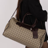 Gucci GG Supreme Boston Duffle Bag