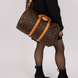 Vintage Louis Vuitton Monogram Keepall Bandouliere 45