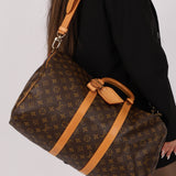 Vintage Louis Vuitton Monogram Keepall Bandouliere 45