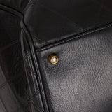 Chanel 1989 Canvas and Leather Weekender 24K GP