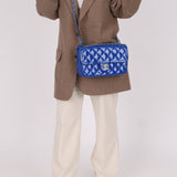 Chanel 2014 Patent Medium Turnlock Single Flap Bag
