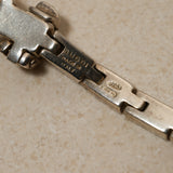 Gucci Sterling Silver Buckle Bracelet