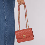 Chanel 2017 Lambskin Coco Mini Flap