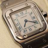 Cartier Santos Garbe Stainless Steel Watch 25mm