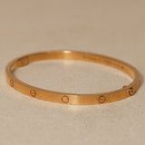 Cartier 18K Yellow Gold Small Love Bracelet 16