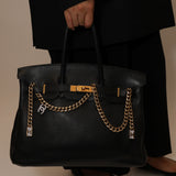 Chanel 2021 Crystal Curb Chain Necklace