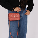 Chanel 2017 Lambskin Coco Mini Flap