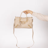 Balenciaga Metallic Edge Small City Bag