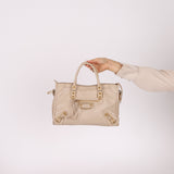 Balenciaga Metallic Edge Small City Bag