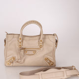 Balenciaga Metallic Edge Small City Bag