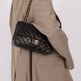 Chanel 1991 Lambskin Medium Double Flap