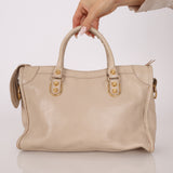 Balenciaga Metallic Edge Small City Bag