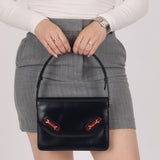 Rare Vintage Gucci Double Horsebit Shelley Flap Bag