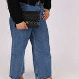 Chanel 24K GP Lambskin Chain Turnlock Single Flap