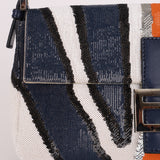 Fendi Sequin Zebra Stripe Baguette