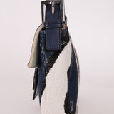 Fendi Sequin Zebra Stripe Baguette