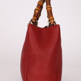 Gucci Leather Bamboo Mini Tote