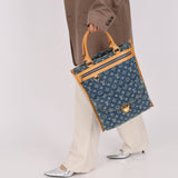Louis Vuitton Denim Monogram Sac Plat