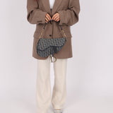 Dior 2000 Trotter Saddle Bag