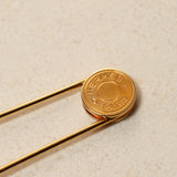 Hermès Clou de Selle Safety Pin Brooch
