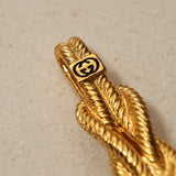Gucci GG Rope Knot Key Ring