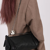Chanel 2004 Caviar Perforated Pulley Shoulder Bag