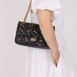Limited Edition Chanel 2015 Calfskin Brasserie Charms 2.55 Reissue 225 Flap Bag