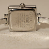 Gucci Stainless Steel 1900L Square Ladies Watch 22mm