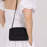 Chanel 2002 Travel Ligne So Black Tunlock Mini Flap