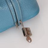 Hermès 2012 Blue Jean Clemence Picotin 18