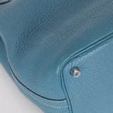 Hermès 2012 Blue Jean Clemence Picotin 18