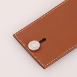 Hermès 2023 Gold Diabolo Cardholder PHW